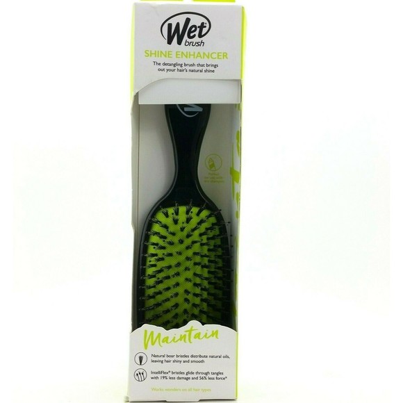 Wet Hair Wet Brush Natural Shine Enhancer Detangler Maintain